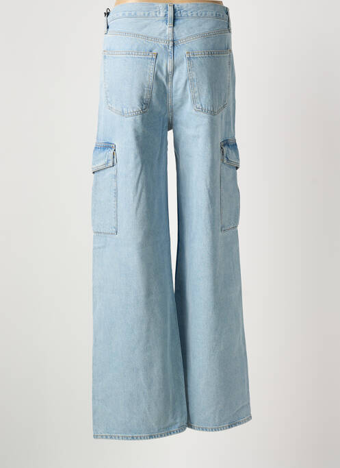 Blugi cu croială evazată albastru AGOLDE femeie