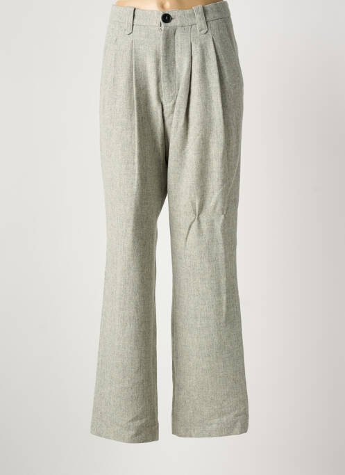 Pantalon drept gri LAURENCE BRAS femeie