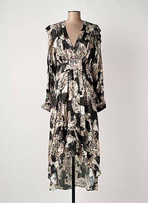 Rochie lungă gri IRO femeie