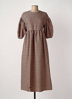 Rochie lungă roz ROSEANNA femeie