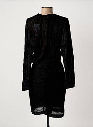 Rochie midi mâneci lungi mâneci lungi negru IRO femeie