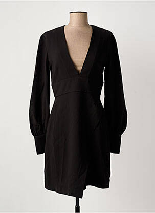 Rochie scurtă închidere cu fermoar la spate mâneci lungi negru IRO femeie