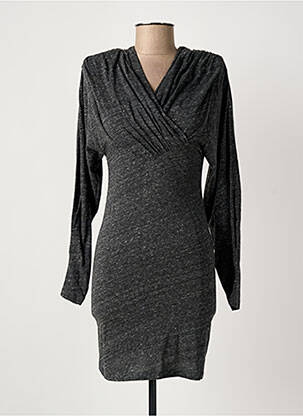 Rochie scurtă mâneci lungi mâneci lungi gri IRO femeie