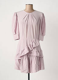 Rochie scurtă mâneci 3/4 mâneci 3/4 violet IRO femme