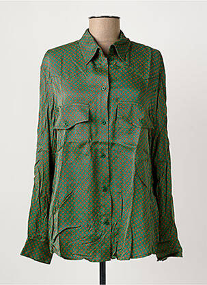 Cămașă verde MARGAUX LONNBERG femeie