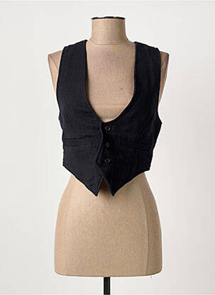 Vestă fără mâneci negru LAURENCE BRAS femeie