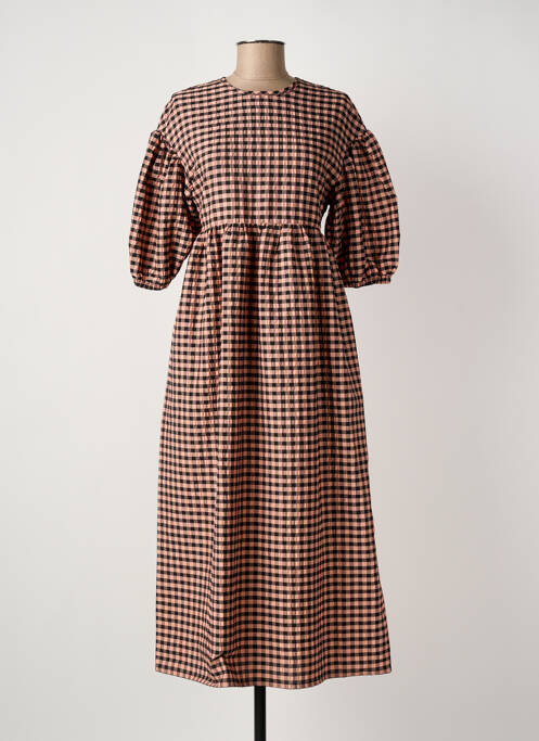 Rochie lungă roz ROSEANNA femeie