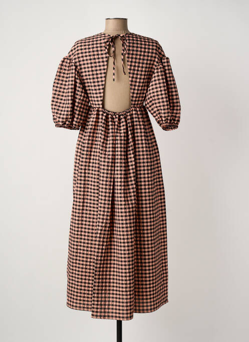 Rochie lungă roz ROSEANNA femeie