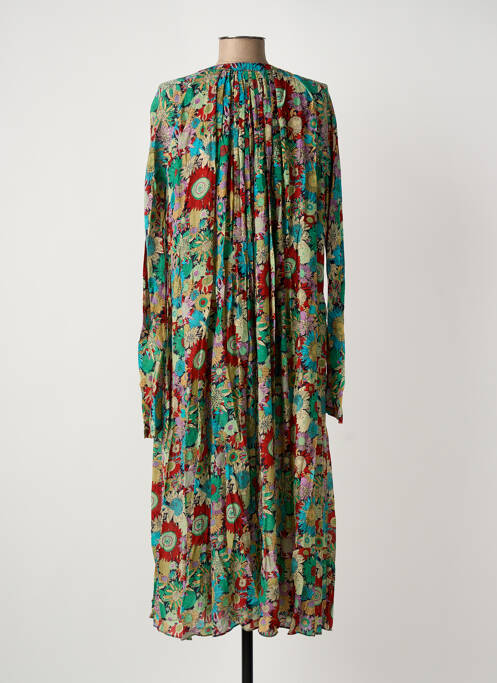 Rochie midi verde LAURENCE BRAS femeie