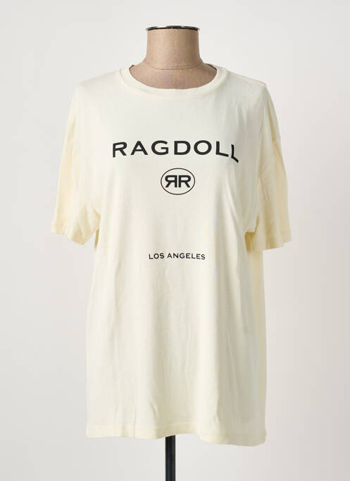 Tricou galben RAGDOLL femeie