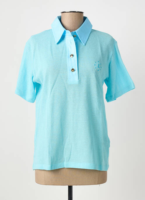 Polo albastru MARGAUX LONNBERG femeie