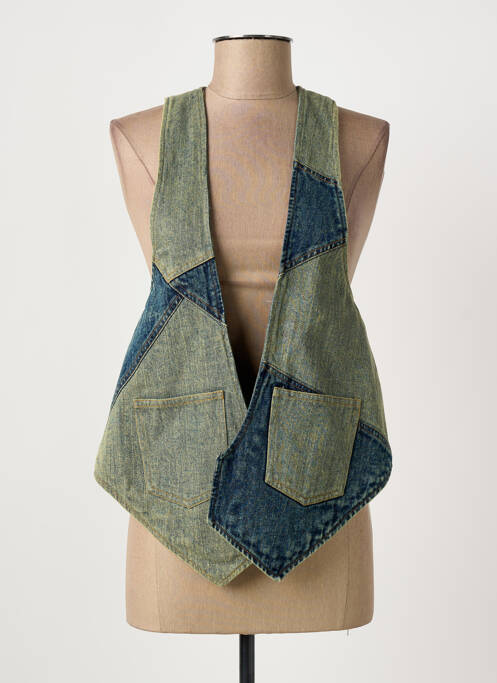 Vestă fără mâneci albastru LAURENCE BRAS femeie