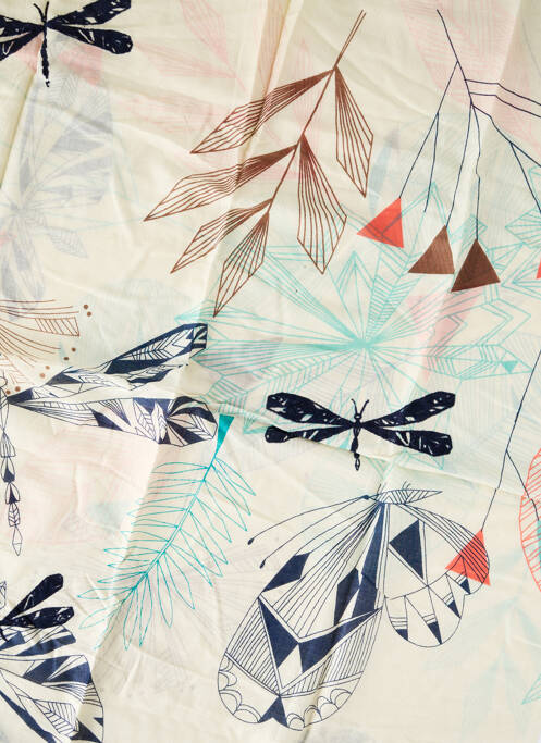 Eșarfă bej PIECES femeie