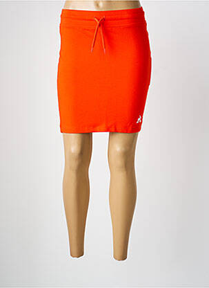 Fustă midi elasticitate portocalie LE COQ SPORTIF femeie