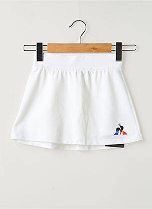 Fustă pantaloni scurți croială trapez alb LE COQ SPORTIF femeie