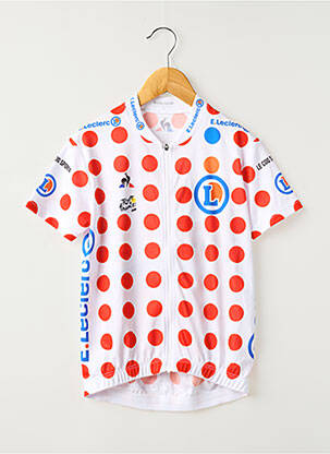 Tricou roșu LE COQ SPORTIF copil