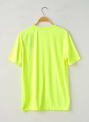 Tricou elasticitate mâneci scurte galben LE COQ SPORTIF copil