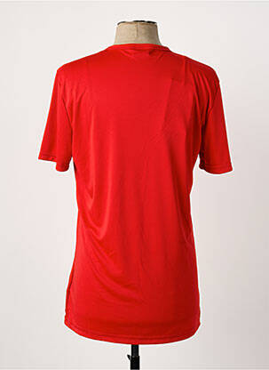 Tricou croială cambrată mâneci scurte roșu LE COQ SPORTIF bărbat