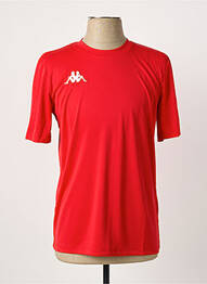 Tricou croială cambrată mâneci scurte roșu KAPPA bărbat