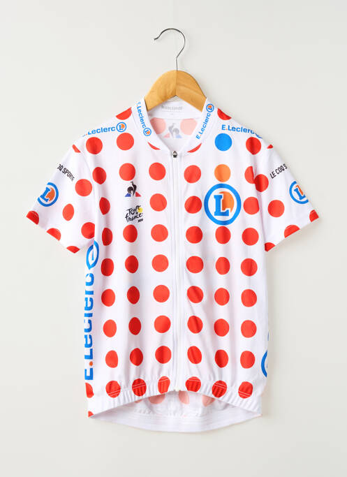 Tricou roșu LE COQ SPORTIF copil