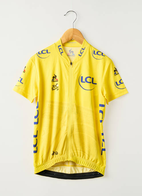 Tricou galben LE COQ SPORTIF copil