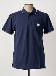 Polo croială dreaptă mâneci scurte albastru U.S ATHLETIC homme