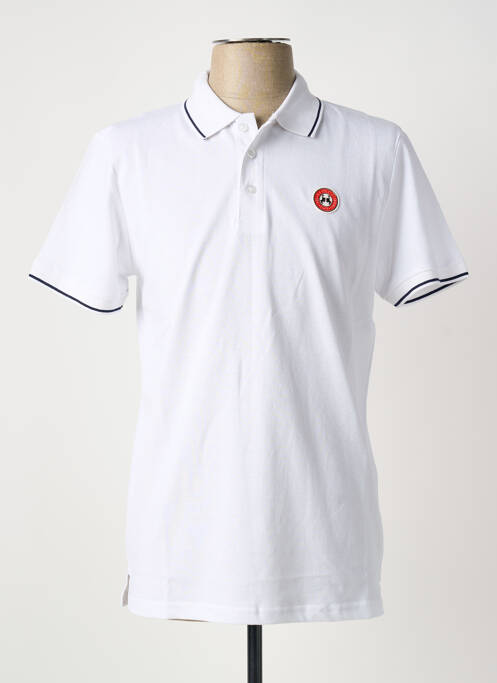 Polo alb U.S ATHLETIC bărbat