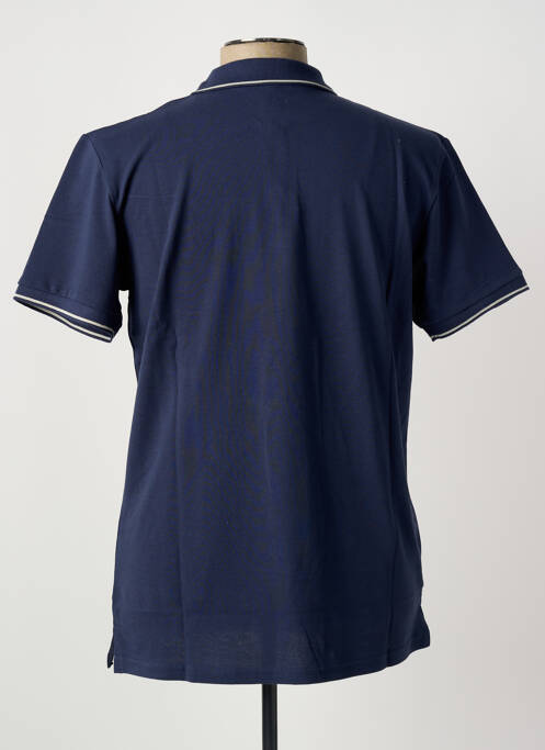 Polo croială dreaptă mâneci scurte albastru U.S ATHLETIC homme