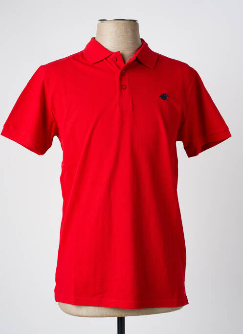 Polo roșu AMERICAN COLLEGE bărbat