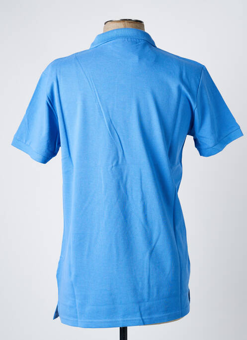 Polo albastru AMERICAN COLLEGE bărbat