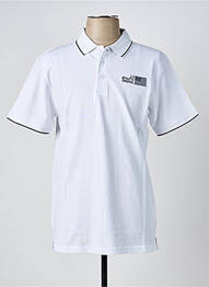 Polo elasticitate mâneci scurte alb U.S ATHLETIC homme