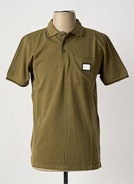 Polo elasticitate mâneci scurte verde U.S ATHLETIC homme