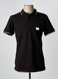 Polo croială dreaptă mâneci scurte negru U.S ATHLETIC homme