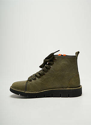 Adidași țesătură satinată vârf rotund verde NATURAL WORLD unisex