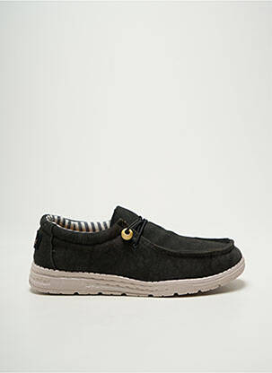 Adidași închidere elastică vârf rotund negru NATURAL WORLD unisex