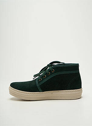 Adidași nubuc vârf rotund verde NATURAL WORLD unisex