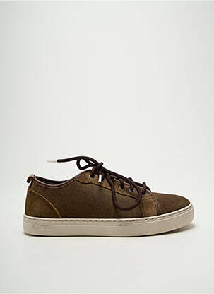 Adidași nubuc vârf rotund maro NATURAL WORLD unisex