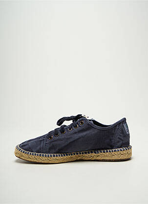 Espadrile branț detașabil vârf rotund albastru NATURAL WORLD bărbat