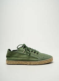 Espadrile branț detașabil vârf rotund verde NATURAL WORLD homme