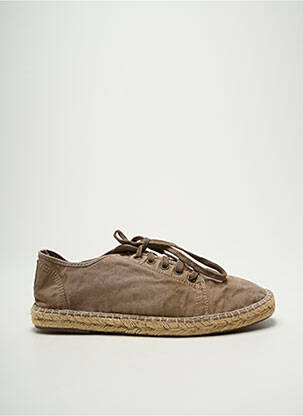 Espadrile branț detașabil vârf rotund bej NATURAL WORLD bărbat