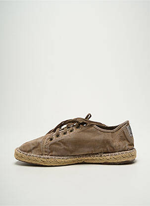 Espadrile branț detașabil vârf rotund bej NATURAL WORLD bărbat