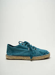 Espadrile branț detașabil vârf rotund albastru închis NATURAL WORLD homme