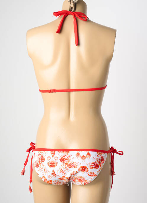 Costum de baie din două piese roșu DAG ADOM femeie