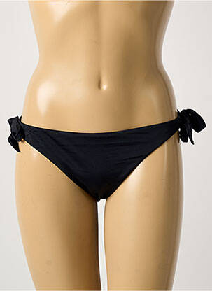Chiloți de baie țesătură satinată bikini negru SWEET SECRET femeie