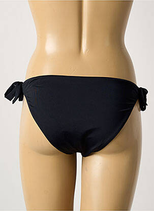 Chiloți de baie țesătură satinată bikini negru SWEET SECRET femeie