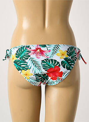 Chiloți de baie imprimeu floral bikini verde VERY ZEN femeie