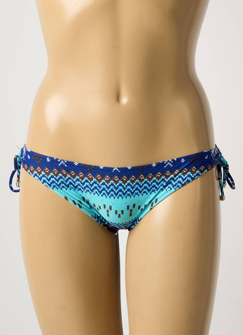 Chiloți de baie albastru ESTHER QUEEN femeie