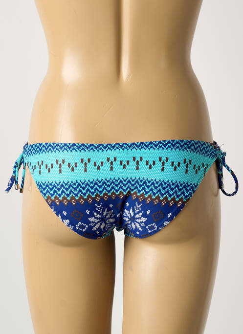 Chiloți de baie albastru ESTHER QUEEN femeie