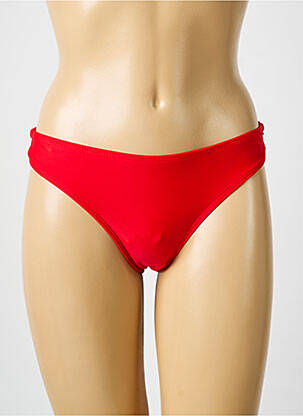 Chiloți de baie elasticitate chiloți roșu BIKKI BEACH femme