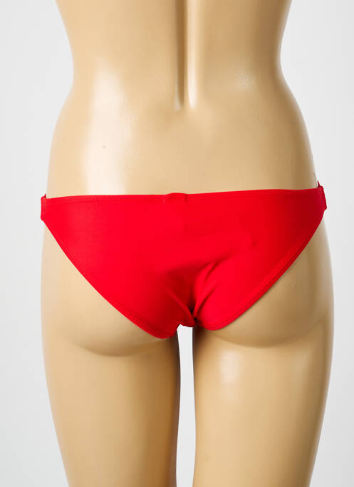 Chiloți de baie roșu BIKKI BEACH femeie